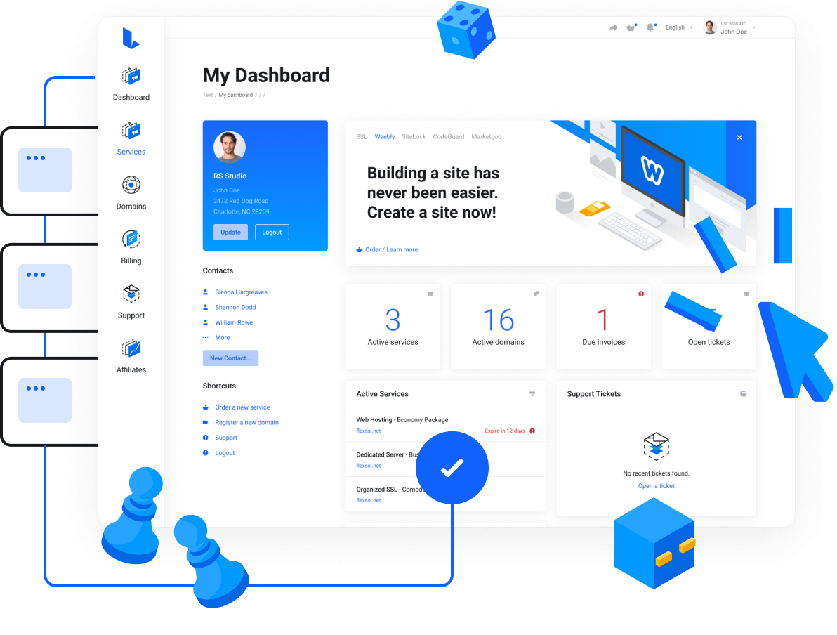 Powerful  Game Server control panel